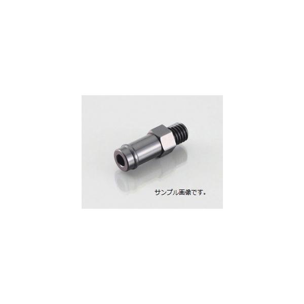 【ネコポス対応】KITACO コンビニパーツ ニップル 6mmホース用（ブラック）/M10×P1.25 0900-990-90022