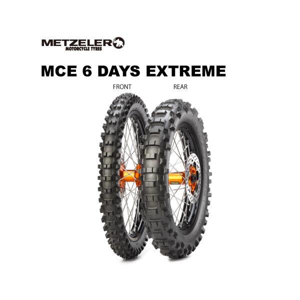 METZELER MCE 6DAYS EXTREME タイヤ 140/80-18