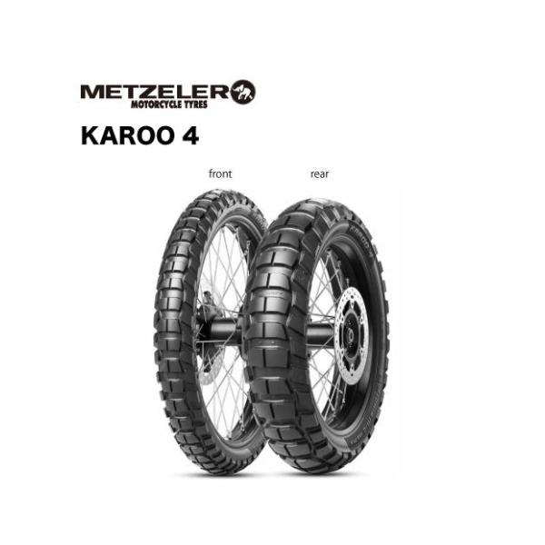 METZELER（メッツラー） 4172800 130/80R17 M/C TL 65Q M+S KAROO 4