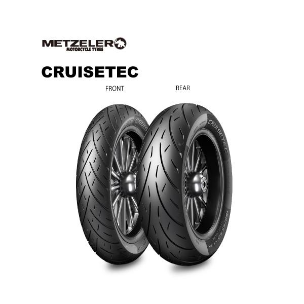 Metzeler Cruisetec Front Tire MH90-21 - High-Performance Motorcycle Tire For V-Twin Cruisers, Wet & Dry Grip - View #9