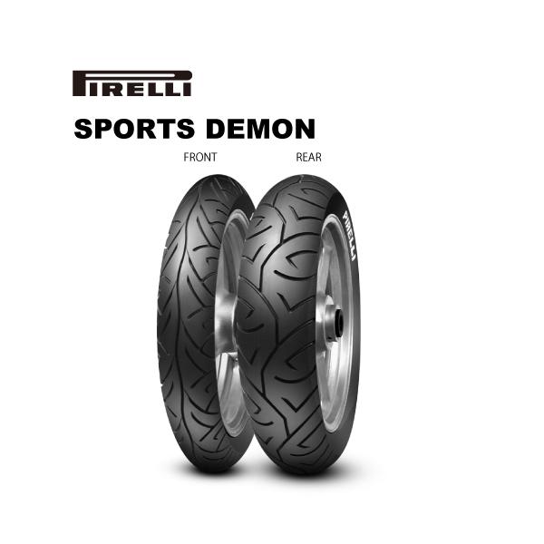 PIRELLI 2589300+2589600 バリオス2 ZR250B スポーツデーモン