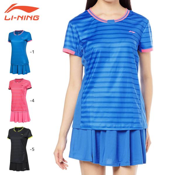 【超特価】LI-NING AATL006 ゲームシャツ+スカート(レディース) 上下セット リーニン【メール便可/日本バドミントン協会審査合格品】