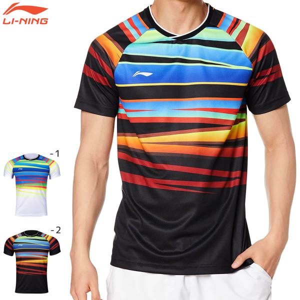 大特価】LI-NING AAYM075 ゲームシャツ バドミントンウェア(ユニ