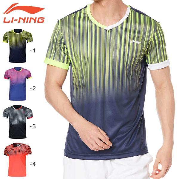 大特価】LI-NING AAYM147 ゲームシャツ バドミントンウェア(ユニ