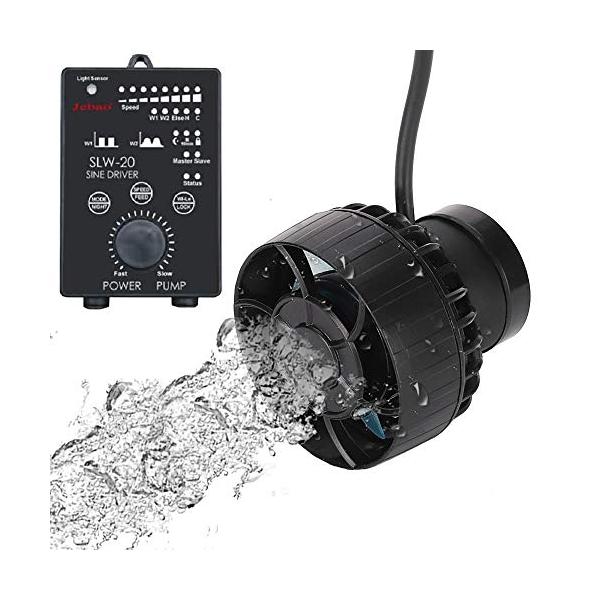METIS SLW20 ウェーブポンプ 水流ポンプ 水中ポンプ 水槽ポンプ アクアリウム ワイヤレス 回転式 水槽循環ポンプ 強力 安定 波メーカー