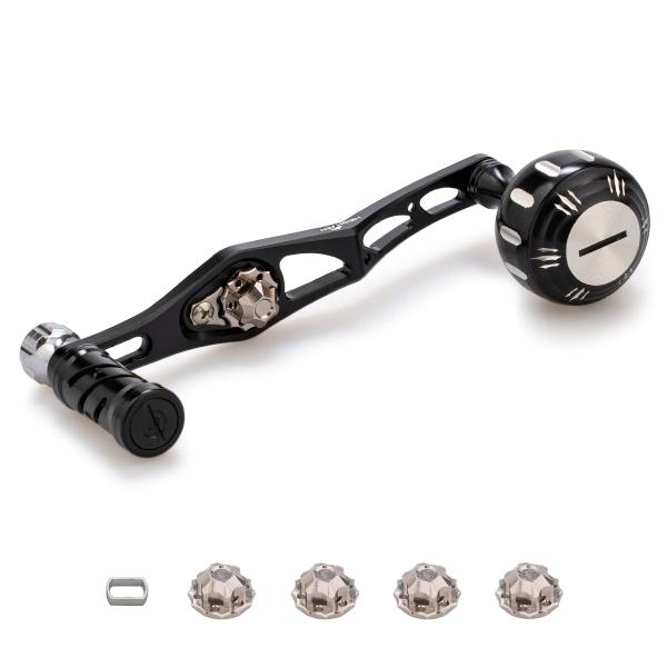 HEIGHTEN 改良型 70/45mm リール ハンドル シマノ(SHIMANO) ダイワ(DAIWA) アブ(Abu) ベイトリール 通用 V2.
