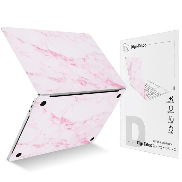Digi-Tatoo スキンシール MacBook Air 13.6 インチ M3 M2 2022~2024 と互換性あり A3113 A2681 カ