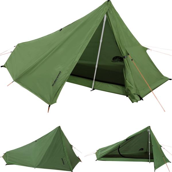 UnderwoodAggregator ワンポールテント 軽量 - 簡易テント コンパクト ソロキャンプ ツーリング 登山 一人用 山岳 設営簡単 通