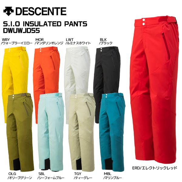 2023-24 DESCENTE（デサント）S.I.O INSULATED PANTS / DWUWJD55（無地）【スキーパンツ/数量限定】