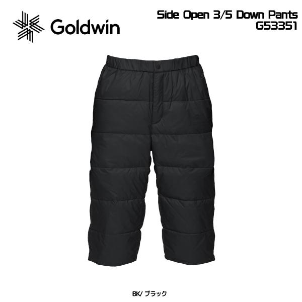 GOLDWIN 2023-24 GOLDWIN(ゴールドウィン)Side Open 3/5 Down GOLDWIN 2023-24 GOLDWIN(ゴールドウィン)Side Open 3/5 Down