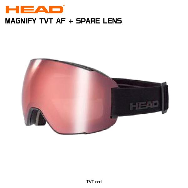 HEAD（ヘッド） 2022-23 MAGNIFY TVT AF + SPARE LENS（マグニフィ TVT