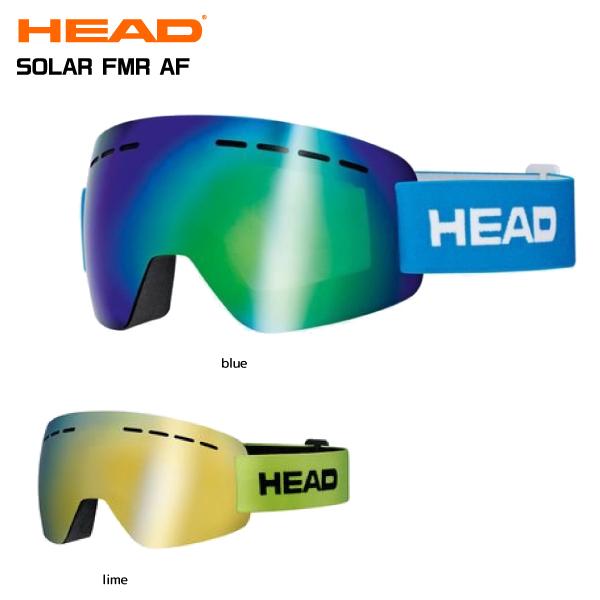 22-23 HEAD（ヘッド）【スキースノーゴーグル/数量限定】 SOLAR FMR AF（ソーラー FMR アジアンフィット）3944【スキーゴーグル】