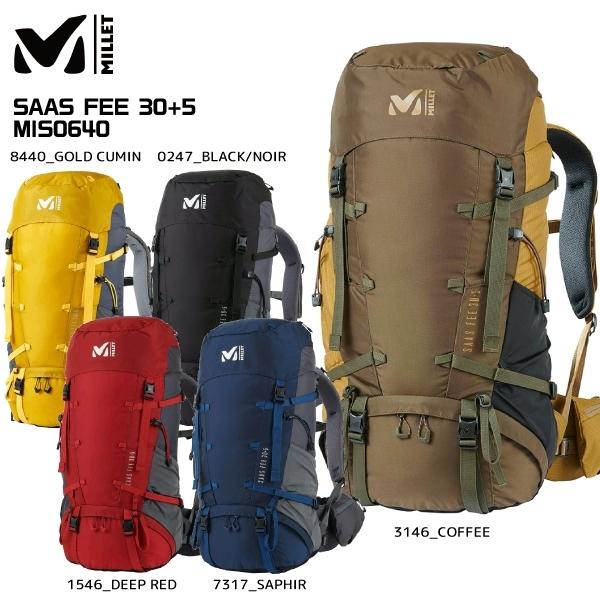 MILLET（ミレー）【2022/トレッキングバックパック/限定】 SAAS FEE 30+5（サースフェー  30+5）MIS0640【登山/トレッキング】