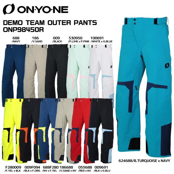 ONYONE - 新品タグ付きON.YO.NE オンヨネ パンツ オンヨネ 2025-26 ONYONE（オンヨネ）DEMO TEAM OUTER PANTS