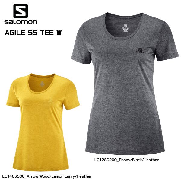 salomon agile ss tee w