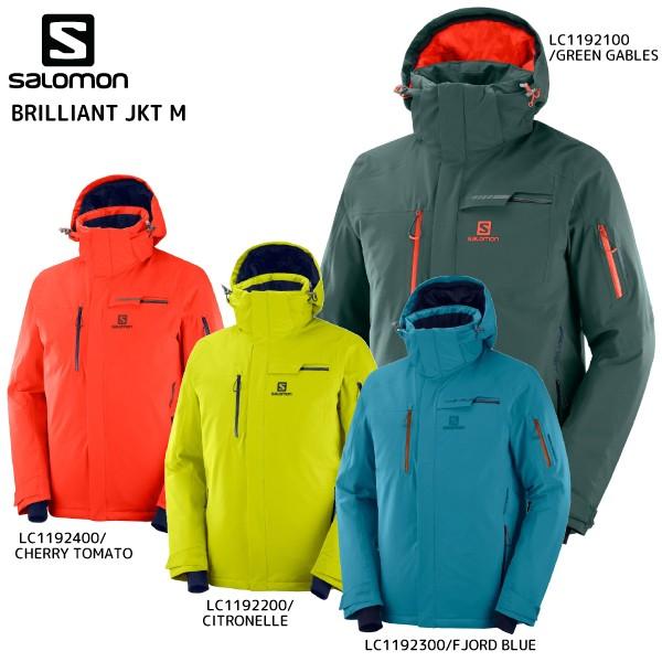 19-20 SALOMON（サロモン）【スキージャケット/在庫処分】 BRILLIANT JKT M（ブリリアントジャケットメンズ）【旧モデル/スキーウェア】 :salomon-brilliant-jkt-m:リンクファスト ヤフー店 - - Yahoo!ショッピング