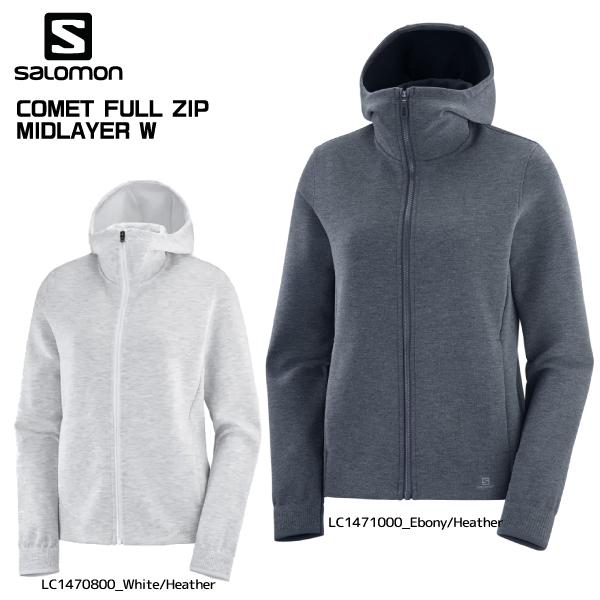 SALOMON（サロモン） COMET FULL ZIP MIDLAYER W（コメット フルジップ