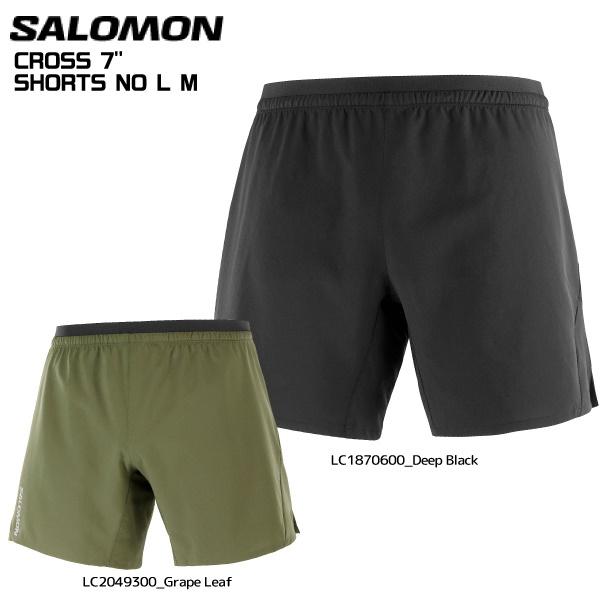 SALOMON CROSS 7 SHORTS 2枚セット SALOMON SALOMON（サロモン）CROSS 7'' SHORTS NO L M（クロス7