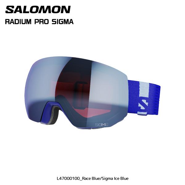 SALOMONゴーグル RADIUM PRO SIGMA RACE BLUE SALOMONゴーグル RADIUM PRO SIGMA RACE BLUE Salomon Radium Pro