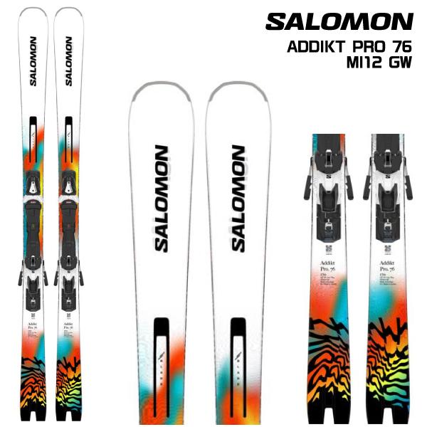 美品 2025 Salomon サロモン ADDIKT アディクト 163cm SALOMON 2025-26 SALOMON（サロモン）ADDIKT PRO76 + MI12 GW
