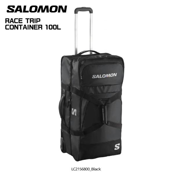 Salomon Race Trip Container トロリーバッグ100L Salomon RACE TRIP CONTAINER 100L race blue (2025/26) | XSPO