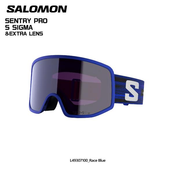 2026-27 SALOMON（サロモン）SENTRY PRO S SIGMA + EXTRALENS（セントリープロS シグマ）【スキースノーゴーグル】【早期ご予約】