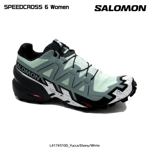サロモン SALOMON SPEEDCROSS 6 W ウィメンズ トレイルランニングシューズ レディース L47980800 SALOMON（サロモン） SPEEDCROSS 6 W（スピードクロス6 ウィメンズ