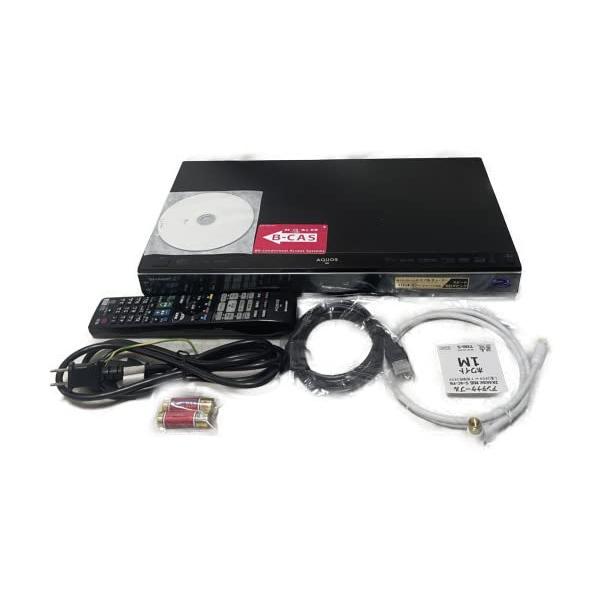 シャープ 2TB 3チューナー ブルーレイレコーダー スロットイン