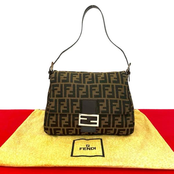 FENDI（フェンディ） 極 美品 袋付 マンマバケット ズッカ FF 柄
