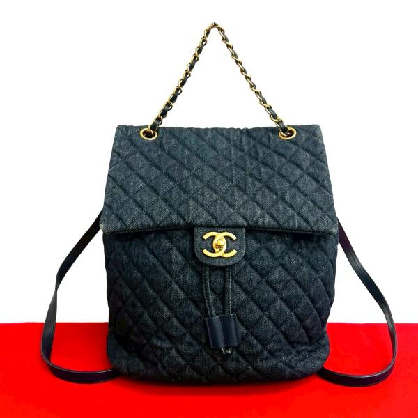 CHANEL シャネル22 マトラッセ リュック デイパック バックパック 美品 CHANEL シャネル シャネル22 バックパック シルバー金具