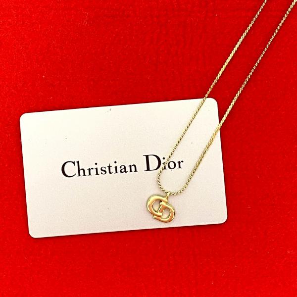 極 美品 Christian Dior クリスチャンディオール CD ロゴ モチーフ
