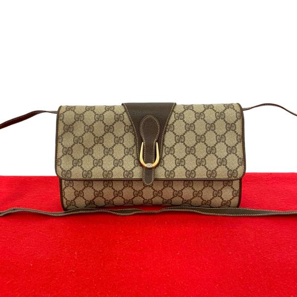 GUCCI（グッチ） 極 美品 オールドグッチ ヴィンテージ GG ロゴ 金具