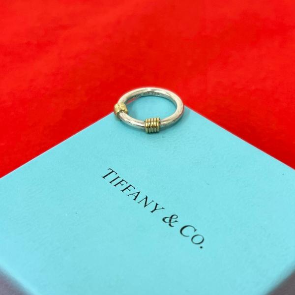 TIFFANY&Co.（ティファニー） 極 美品 バンドウィズ 2ワイヤー リング