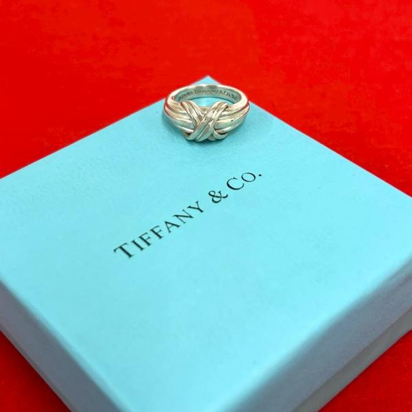 TIFFANY&Co.（ティファニー） 極 美品 シグネチャー リング シルバー