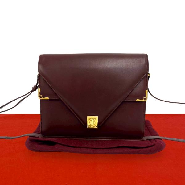 Cartier（カルティエ） 極 美品 袋付き マストライン レザー 本革