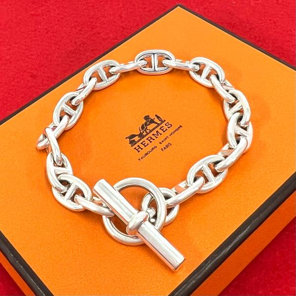 HERMES（エルメス） 極 美品 シェーヌダンクル MM 18コマ ブレスレット