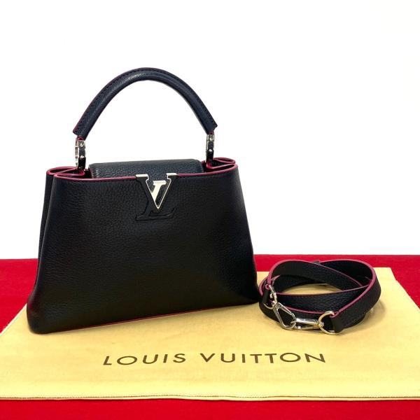 LOUIS VUITTON ほぼ未使用 ルイヴィトン カプシーヌBB レザー LOUIS VUITTON ほぼ未使用 ルイヴィトン カプシーヌBB レザー