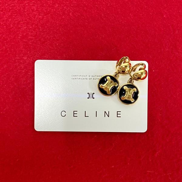 【美品】CELINE セリーヌ イヤリング t 120784.jpg