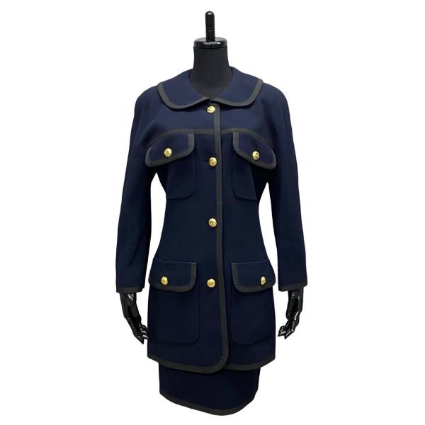 CHANEL（シャネル） 極 美品 ヴィンテージ ココマーク ボタン ウール  