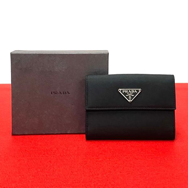 PRADA（プラダ） 未使用保管品 箱付き 三角ロゴ プレート 金具