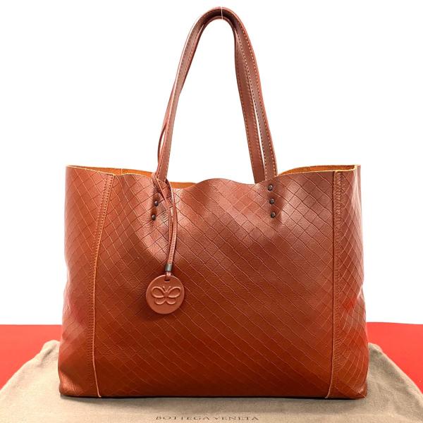極 美品 袋付き BOTTEGA VENETA ボッテガヴェネタ イントレチャート