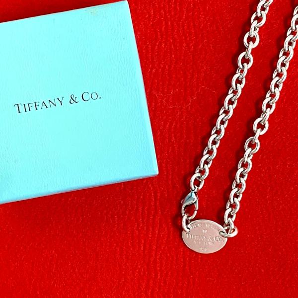 TIFFANY&Co.（ティファニー） 極 美品 リターントゥ オーバル