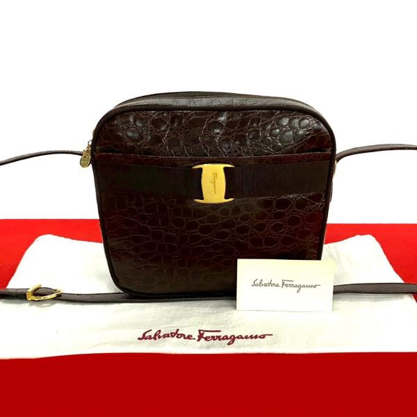 極 美品 希少品 Salvatore Ferragamo サルヴァトーレフェラガモ