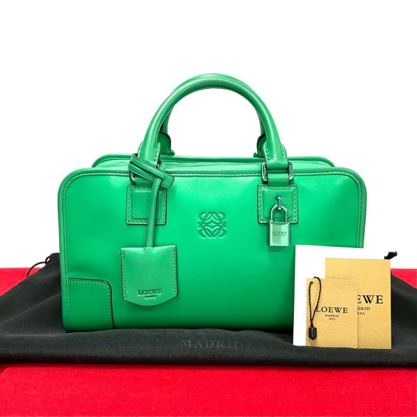 LOEWE（ロエベ） ほぼ未使用 希少品 袋付き アマソナ28 アナグラム 