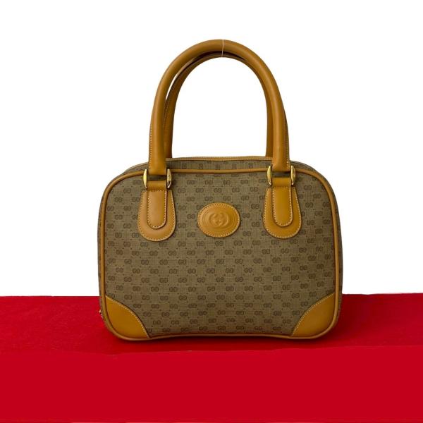 GUCCI 極 美品 グッチ オールドグッチ ヴィンテージ マイクロ GG