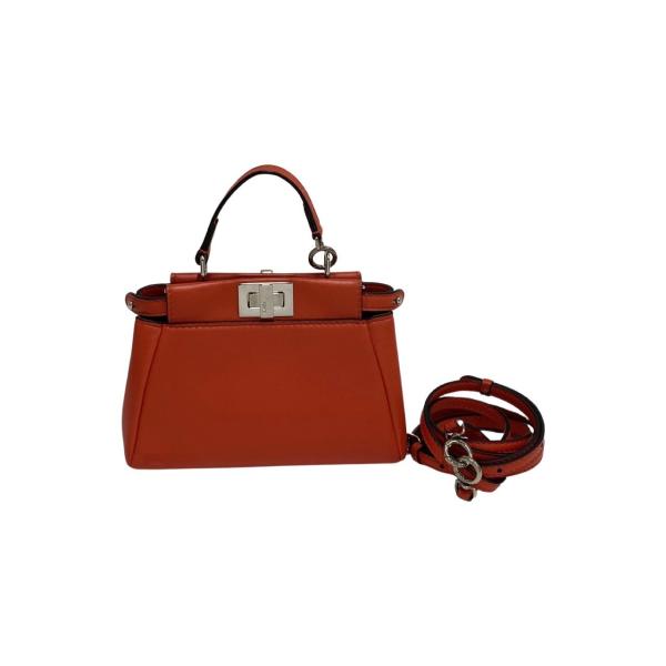 極 美品 保存袋付 希少品 FENDI フェンディ マイクロ ピーカブー 