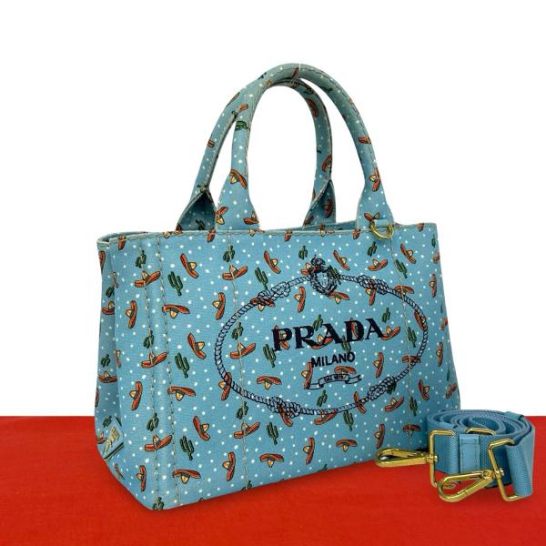 【美品✨】プラダ 2way カナパ ハンドバッグ 三角プレート クロスボディ 黒 PRADA（プラダ） 極 美品 カナパ 三角ロゴ プレート 金具 キャンバス