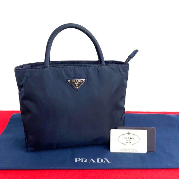 PRADA（プラダ） ほぼ未使用 希少品 ギャランティーカード付 三角ロゴ