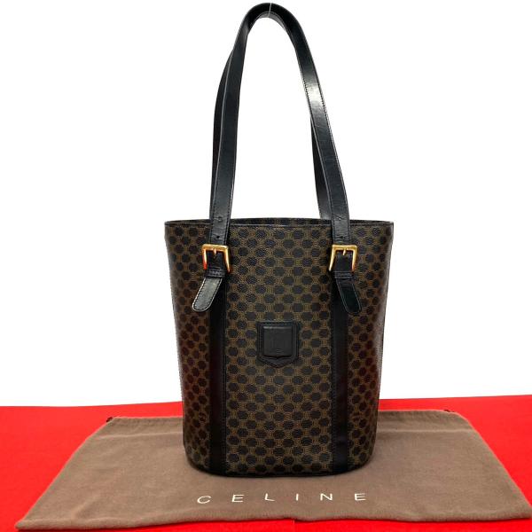 美品 CELINE セリーヌ ヴィンテージ マカダム ブラゾン トリオンフ CELINE 極 美品 セリーヌ ヴィンテージ マカダム ブラゾン