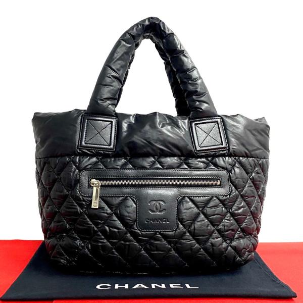 未使用 CHANEL ミニココマーク 総柄 ブラック×グレー ハイブランド 中古・古着通販】CHANEL (シャネル) ミニマトラッセ ブラック サイズ